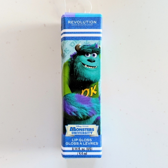Makeup Revolution Other - Revolution Makeup London Lip Gloss Disney Monsters University SULLEY Swirl